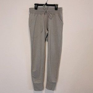 Free People Movement Heather Gray Jogger Sweatpants Loungewear Comfy Size S